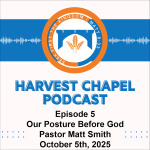 Our Posture Before God